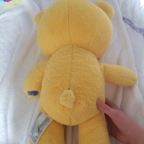 Build A Bear Yellow Bear With Bow - Picture 4 of 5